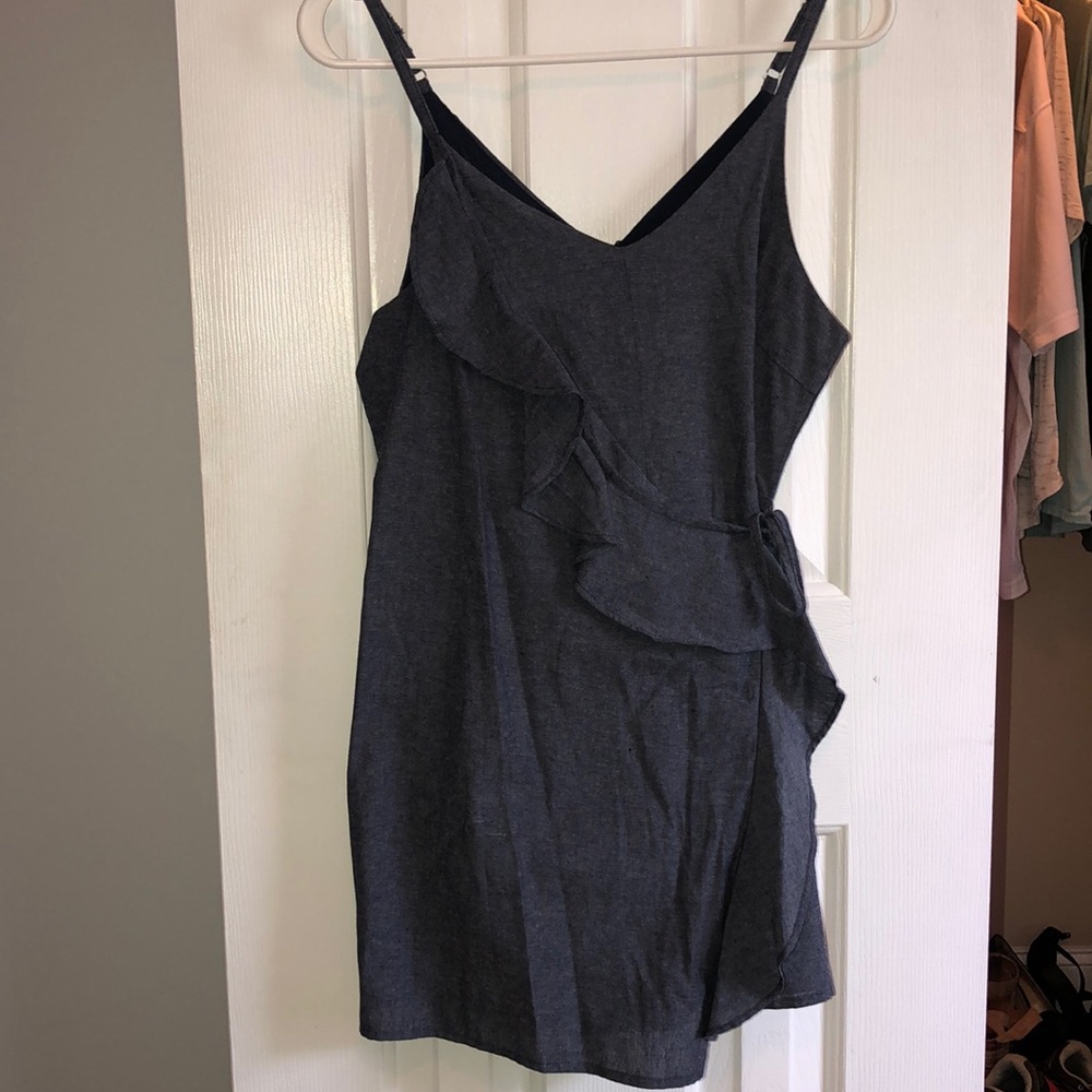 blue romper